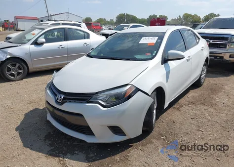 2015 Toyota Corolla Le Eco из США, поврежденный, VIN 5YFBPRHE9FP266687